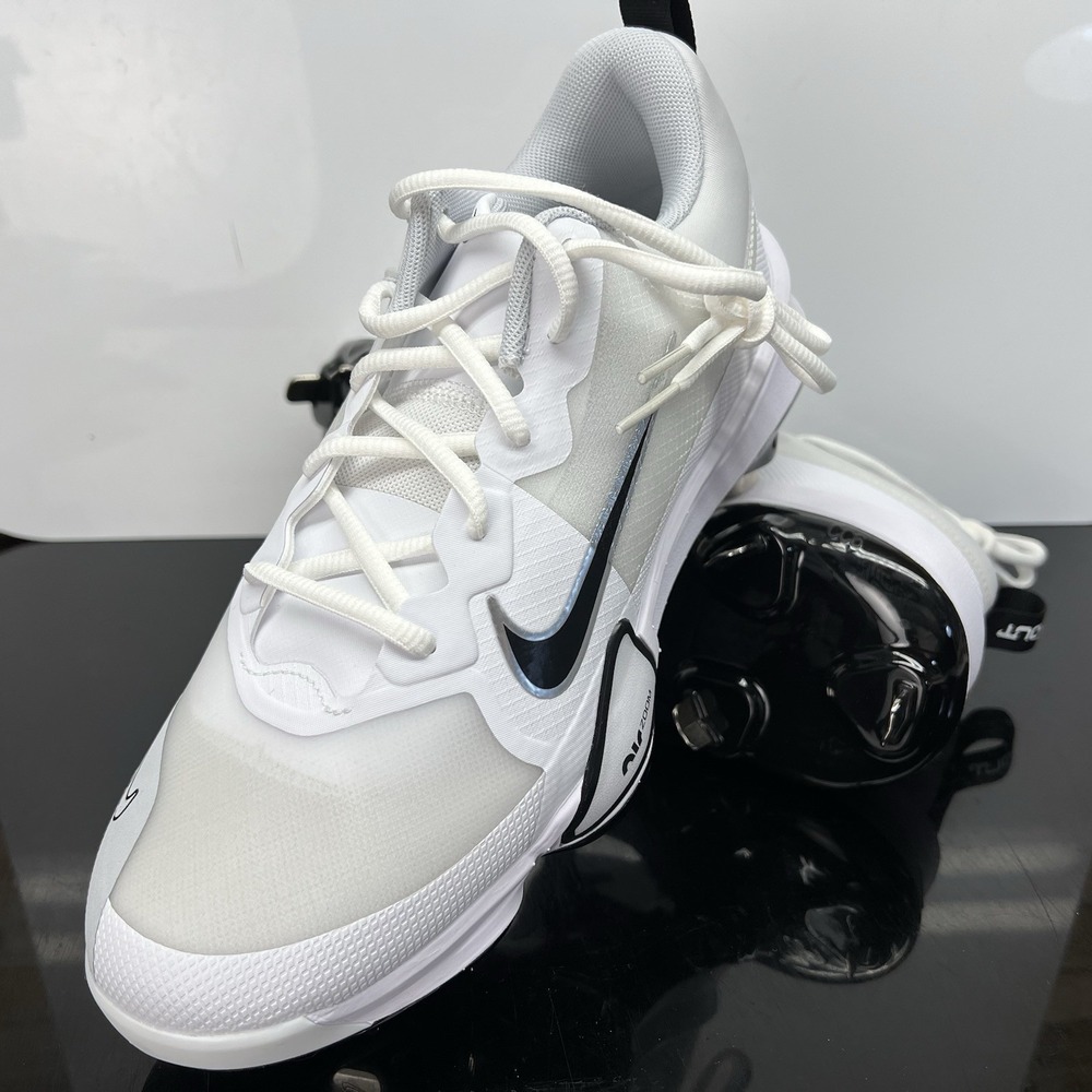 Nike Force Zoom Trout 9 Pro Baseball Cleats Platinum FB2907-102 Men Size 8